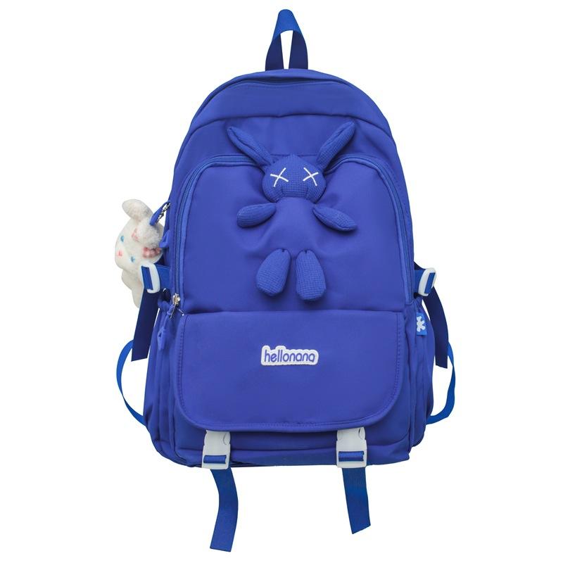 New Backpack Schoolbag for Men and Women Campus Style Junior High School Students Fashionable Simple College Style Backpack