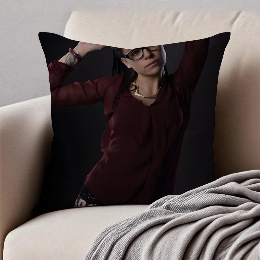 

CCosima Niehaus Cushion Cover Pillowcase Antidustmite Invisible Zipper Short Plush Sofa Cushion 30X30cm