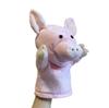 Cartoon Animal Plush Hand Puppet Panda Crocodile Doll Children Prop Performance