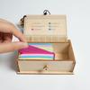 Bible Scripture Cards 90pcs Color-Coded Bible Verses in Wooden Box Christian Scripture Prayer Cards new year gift for Women Men