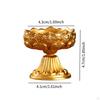 Ghee Lamp Butter Holder Candle Stand Lotus Shaped for Banquet