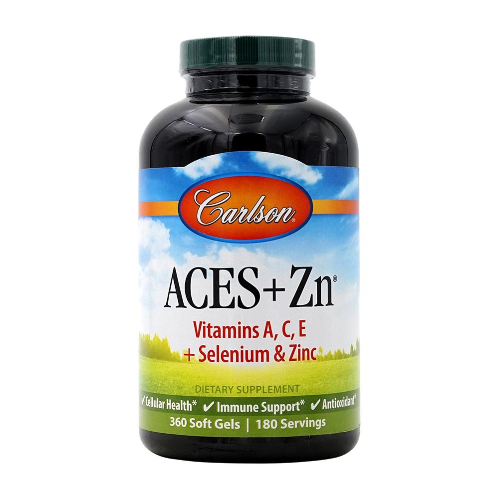 ACES + Zn (Vitamins A, C, E + Selenium & Zinc), 360 Soft Gels