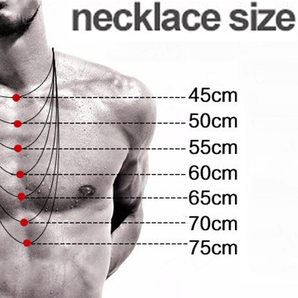 Collana con Pendente a Croce in Acciaio Inossidabile e Catena a Maglie Cubane da 18-24 Pollici per Uomini Donne Coppie Fidanzato Marito Gioielli Stile Punk 3-5mm