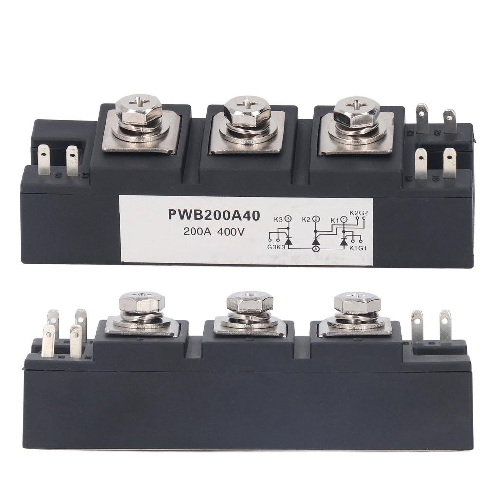 Power Thyristor Module Fast Heat Dissipation Copper Plate Thyristor Rectifier Module for Welding Machine 400V