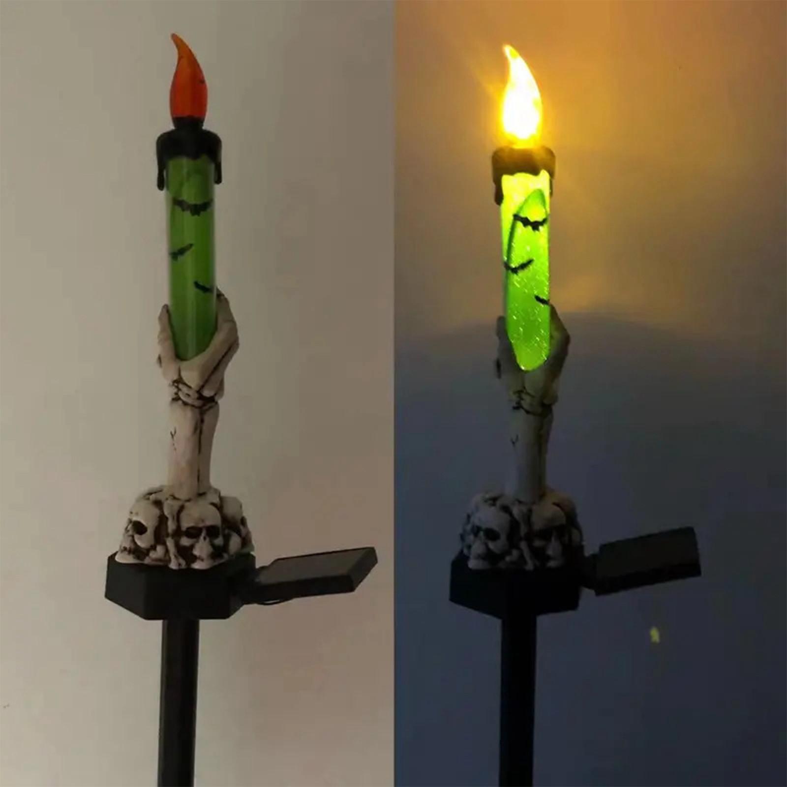 

Хэллоуин Солнечная Лампа в виде Руки Скелета, Украшение для Фестивальной Вечеринки, Наружная Водонепроницаемая Садовая Лампа. One Size зелёный