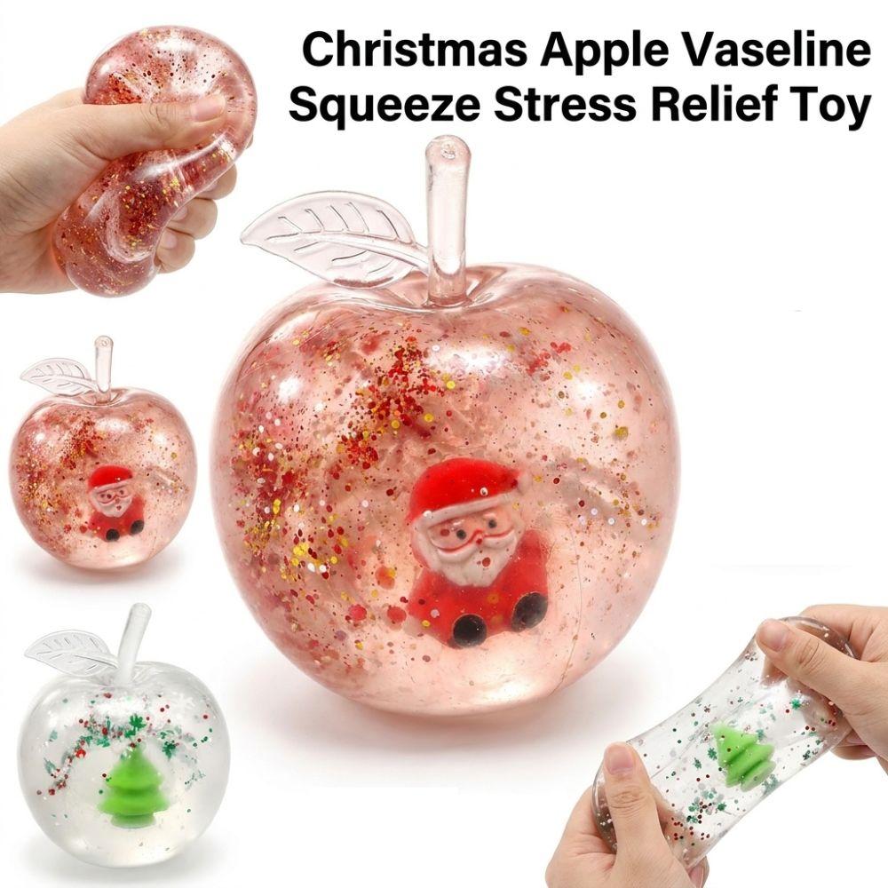 Soft Squeeze Material Squeezable Fidget Toys Christmas Theme Squeezable Toy  Christmas Party Gift