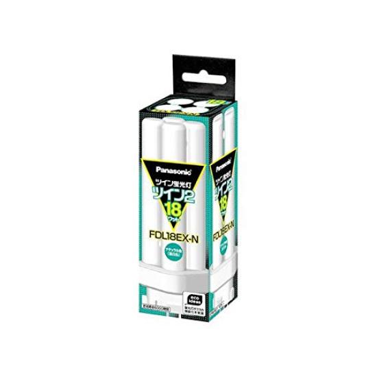 

(Summary) PANASONIC twin fluorescent lamp 18W natural color FDL18EX-N [×5 sets]