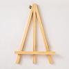 Desktop Mini Easel with Canvas Wooden Display Stand Portable Painting Easel Kit Small Canvas Holder for Kids Adults