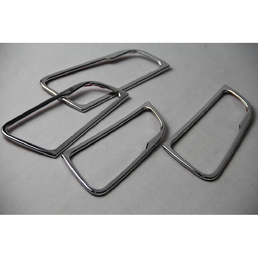 12-piece air conditioning air outlet door handle cover ABS chrome decoration for Solaris accent car hatchback 2011-2015