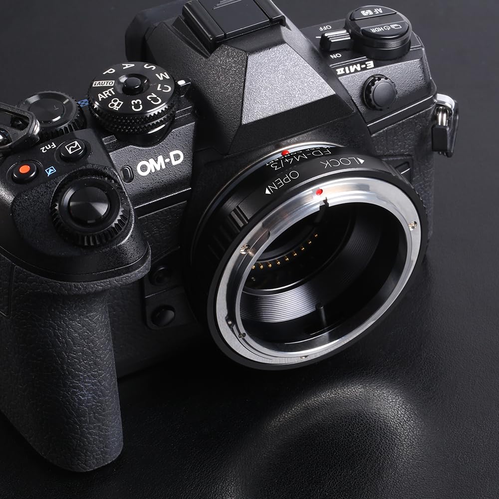 Micro Four Thirds Mount Adapter FD Mount Lens For Micro Four Thirds Mount Body Canon FD Lens Lens Adapter Ring for Micro Mount Camera Olympus PEN P2