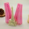 New 2pcs 3D Eiffel Tower Silicone Mold Fondant Molds for DIY Cake Decorating Tools Cake Moulds Soap Mold