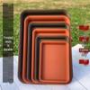 Durable Plastic Rectangular Plant Saucer and Water Collector