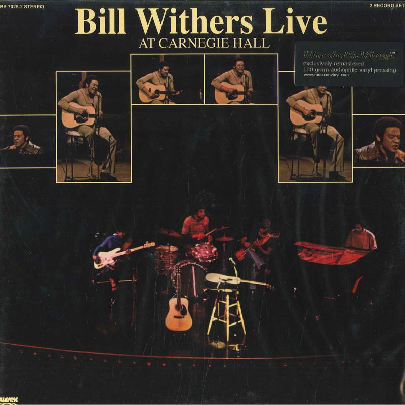 

LP Record BILL WITHERS - Bill Withers Live At Carnegie Hall MOVLP432 Music On Vinyl, 2012 Europe Soul/Funk