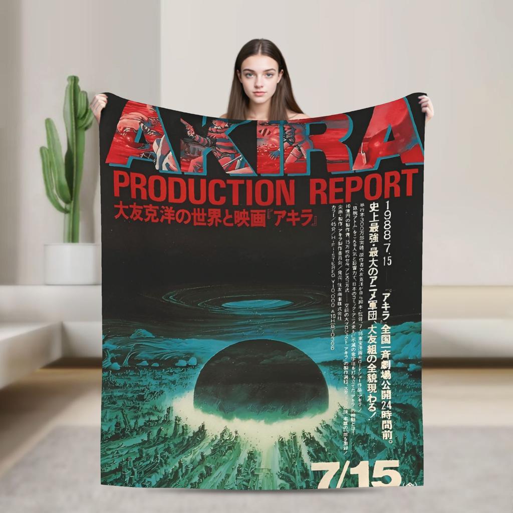 Japanese Anime film Akiras Blankets Quality Super Warm  Throw Blanket Winter Travel Couch Chair Sofa Bed Fashion Bedspread