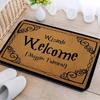 Welcome Door Mat Kitchen Rug Area Graphic Wizards Muggle Tolerated Corridor Decor Floor Mat Bedroom Entrance Doormat Door Mat