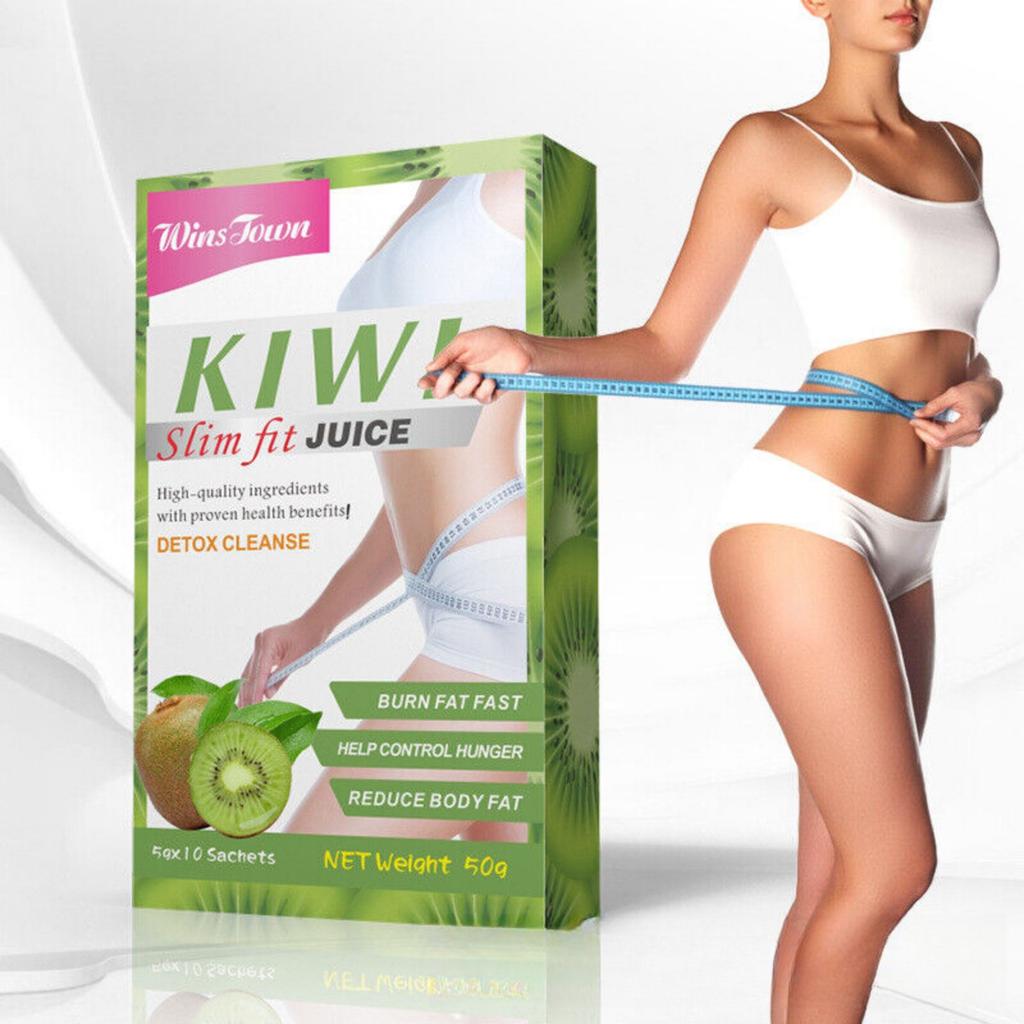 Slim Fit Juice Weight Loss Instant Kiwi Lemon Powder Pineapple Juice Slim Tea