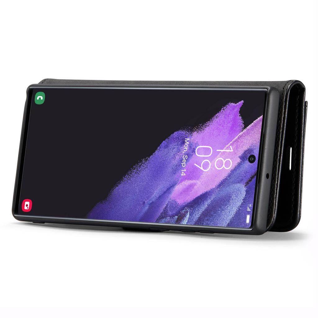 DG.MING for Samsung Galaxy S24 Ultra Case Detachable Split Leather Cover with Stand Wallet