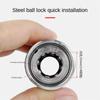 Silver High Pressure Washer Connector for 1/4 quick release connector Car Washer Lances