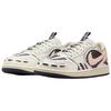 Jordan Air Jordan 1 Low Top Vintage Basketball Shoes Women's White Gray HQ2186-100