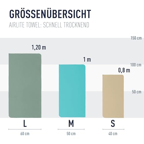 SEA TO SUMMIT Airlite Towel, Large, Sage