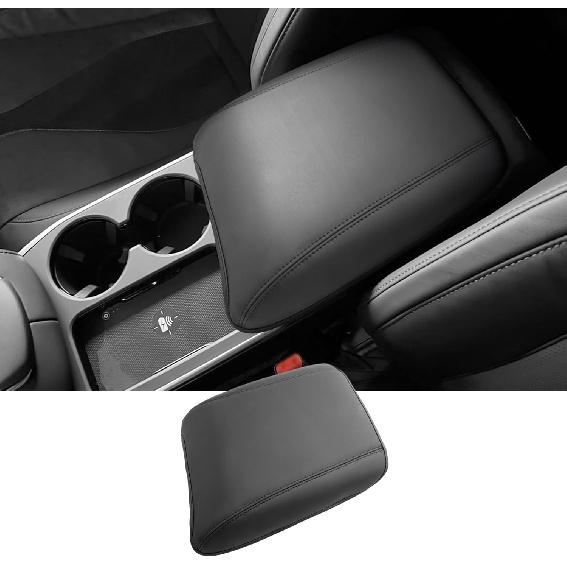 2024 2025 2026 Kryt středové konzole Sorento pro Kia Sorento (LX/S/EX/SX/SX Prestige/X-Pro SX Prestige),Vodotěsný a pohodlný kožený potah loketní opěrky