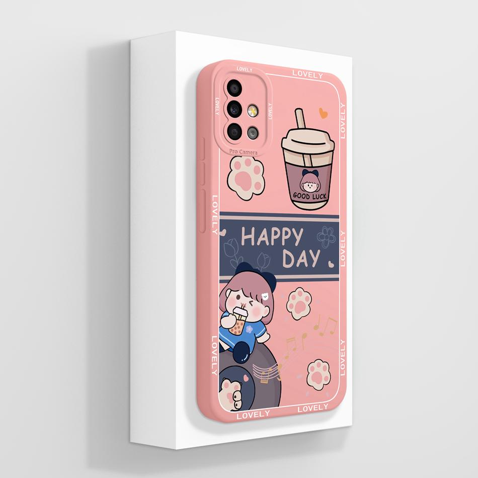 For Samsung A51 A71 A31 Case Fashion Soft Liquid Silicone Full Protection Fundas For Samsung Galaxy A 51 A 71 A 31 Back Cover
