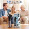 1 Set Two-Chamber Ear Irrigation Kit With Nozzle Tips Multi-Tip Electricmanual For Adults Home Ear Cleaning Irrigator