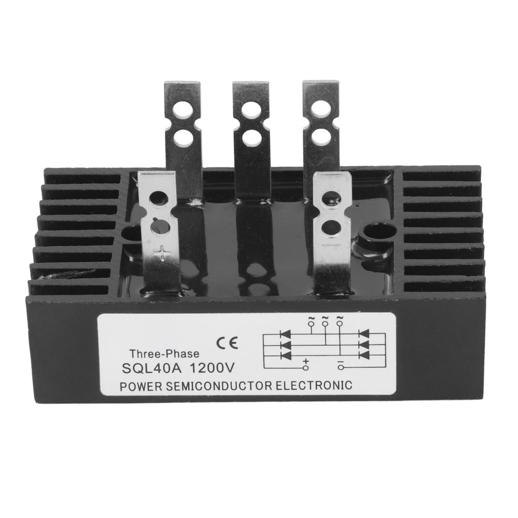 Raddrizzatore a ponte a diodi 1200V Trifase Uscita accurata e stabile Raddrizzatore trifase ad alta potenza per auto
