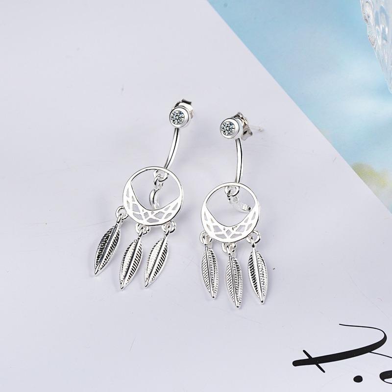 Lindon Copper Alloy Zirkon Náušnice Visací náušnice pro ženy Dárky na svatbu