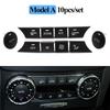 Auto Armaturenbrett Klimaanlage Windmenge Heizung Klimaregelung AC Knopf Für Mercedes Benz C GLK Klasse W204 X204 C180 C200