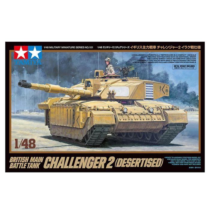 Maquette char : challenger 2 tropicalisé - char de combat principal britannique