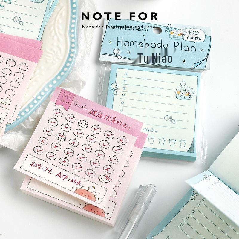 Little Wuri Cute Tea Bag Sticky Notes - Functional Bullet Journal Paper
