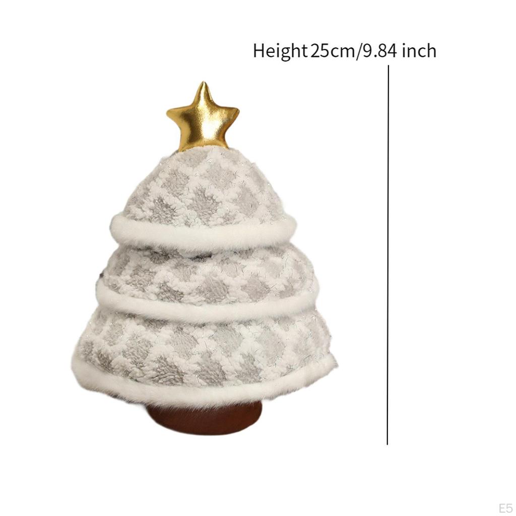 Christmas Tree Plush Toy Doll Soft Home Ornaments Cartoon Party Favor for Apartment