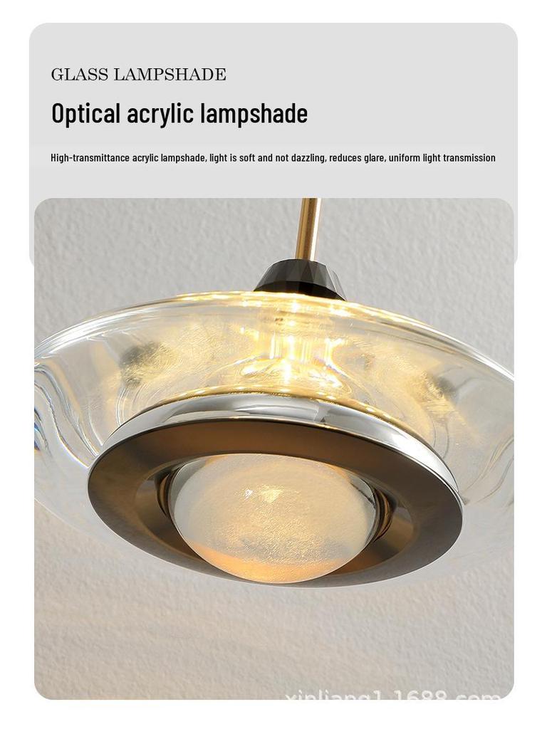 Modern Minimalist Eye-Protecting Pendant Light for Entrances, Restaurants, and Bedrooms
