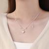Fu Brand Safety Lock Necklace Women's Niche High-end Sense Retro New Chinese Fubao Pendant Collarbone Chain Natal Year Gift