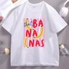 Thats Bananas T Shirt Unisex Unisex Summer Fruit Tshirt Food Short Sleeve Retro Graphic Tee Banana Trendy Tshirt Male Clothes