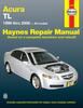 Kniha Acura TL for TL Models (1999-2008) Haynes Repair Manual (USA) : All Models