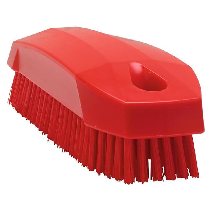 Vikan 64409 Brush,Nail,Stiff,PP/PBT,Black