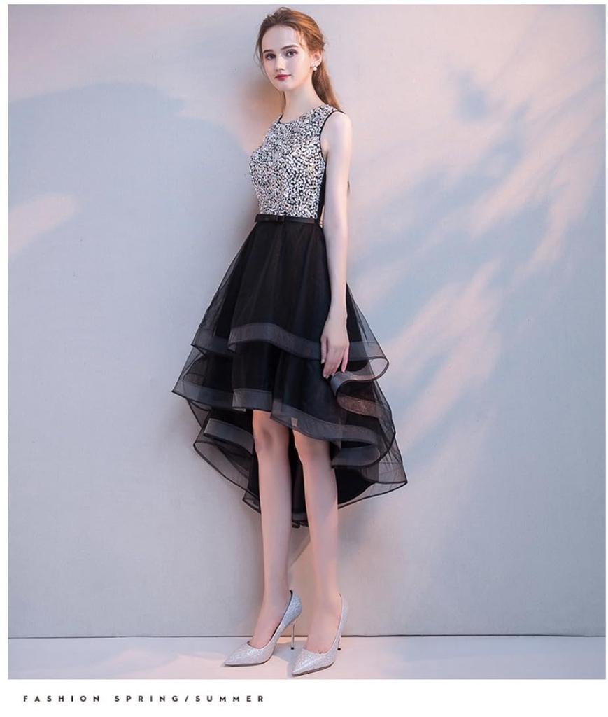 EightSTAR Gorgeous Sequined Fishtail Wedding Party Recital Unique Design for Women in Their and 40s Size Dress Dress, A-Line, Flared, Sleeveless,