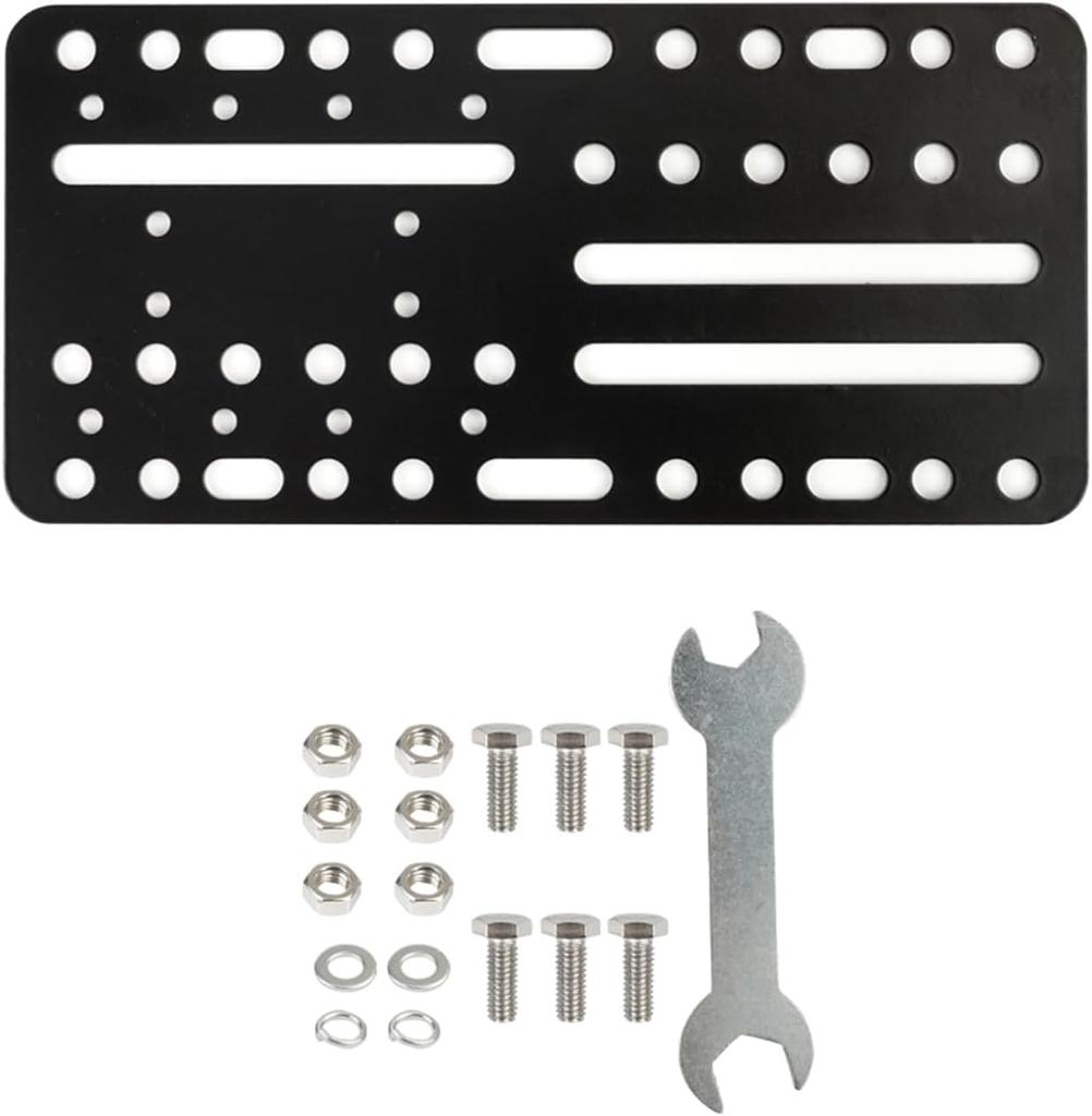USB Handbrake Mount Plate for Racing Game Simulators, Compatible with Transmissions G27, G25, G29, T500, T300