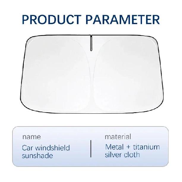 Car Window Sunshade Cover for JEEP Commander Sun Shade Windshield Visor Protector Windscreen Folding Auto UV Protection CurtainWindshield Sunshades 1