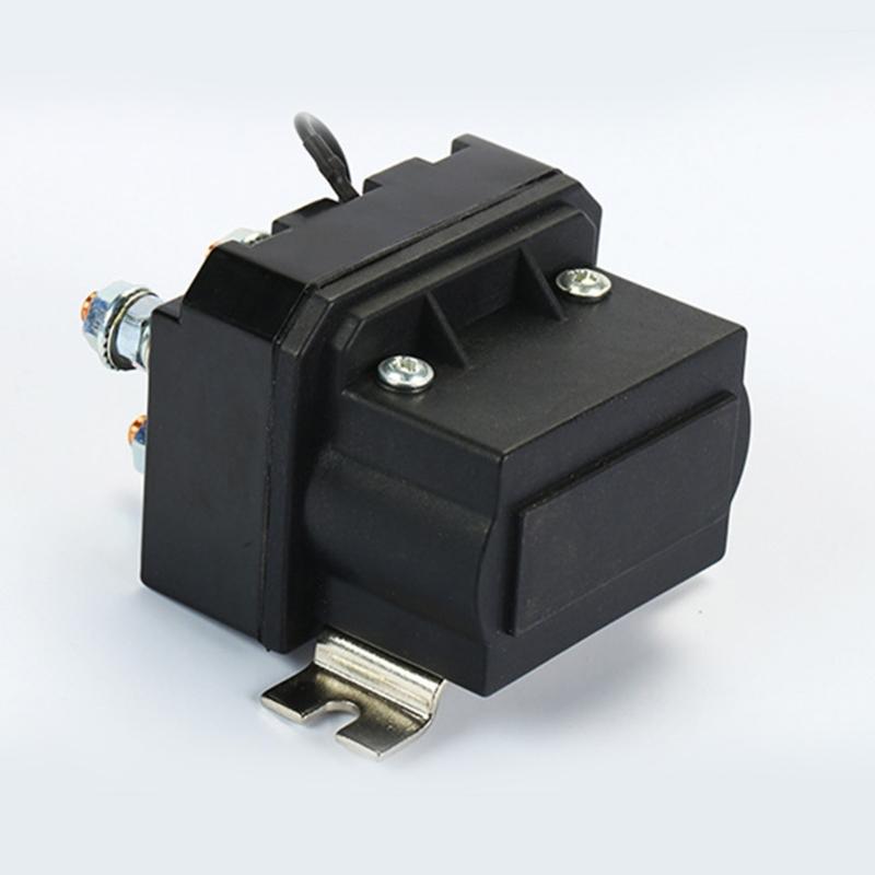 Premium Metal Winch Solenoid Relays Kit With Connection Wires For 4x4 Vehicles And ATVs Contactor Solenoid Relays