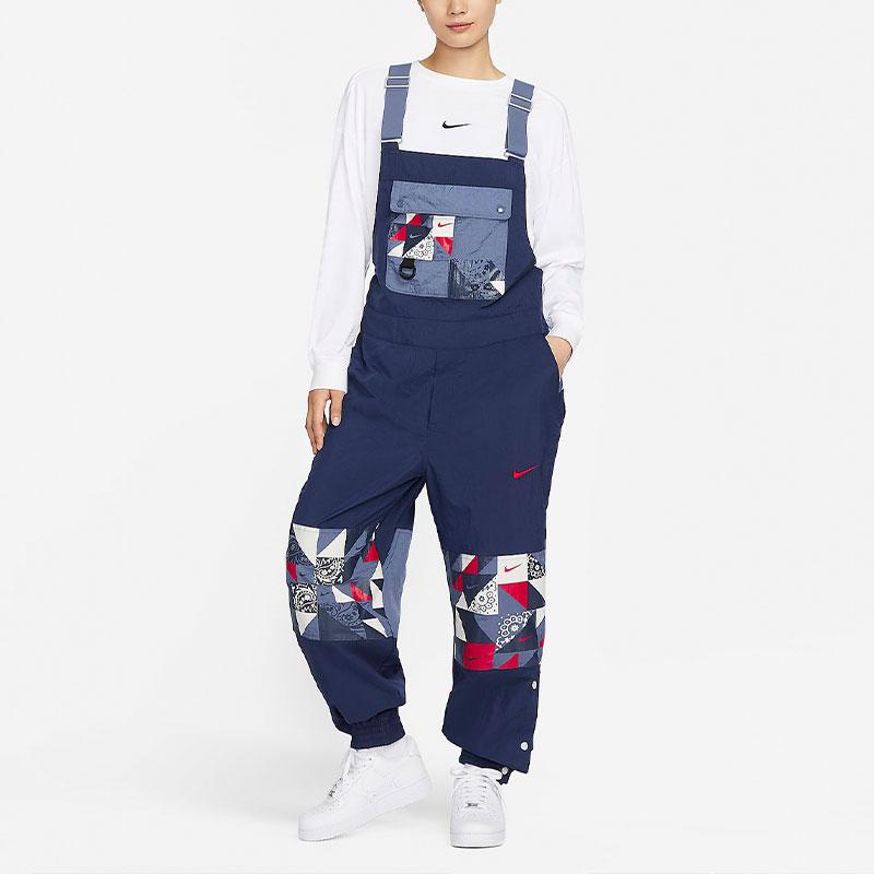 New Nike Overalls Unisex Dark Navy Blue FQ0365-410