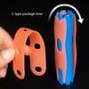 10Pcs Gray Perm Silicone Band Heat Resistant Traceless Digital Cold Rods Rubberbands Elastic Hair Rings Hairpins Styling Tools