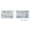EPOMAKER Split70 Wireless Gaming Tenkeyless Mechanical Creamy Linear with RGB PBT Cushion Compatible with Mac and Windows Keyboard, QMK/VIA