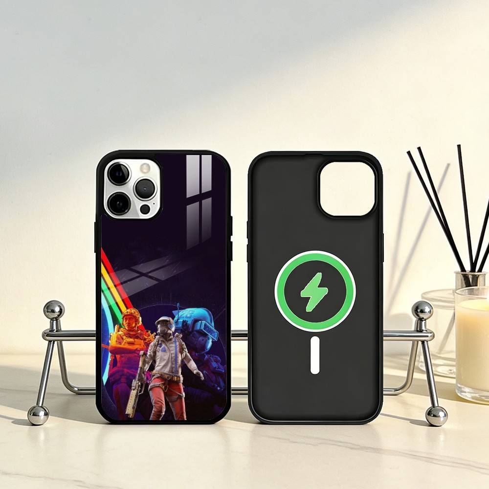 H-HOT GAME A-ARC Raiders Phone Case For iPhone17,16,15,14,13,12,11 Plus,Pro Max Magnetic For Magsafe Wireless Charging