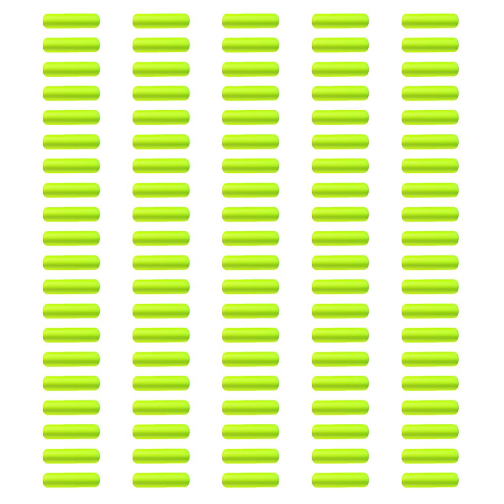 Soft Fishing Float Bobbers Stopper Space Bean Connectors Cylinder Shape Float Sinkers Stops Fishing Accessories