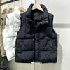 Cotton Vest Women's Autumn and Winter New Products Stand Collar Outer Wear Cotton Clothes Vest Vest Jacket Tide Horse