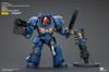 JoyToy Warhammer 40k: Ultramarine Terminator Sergeant with Power Sword and Teleport Home 1:18 Scale Action Figure
