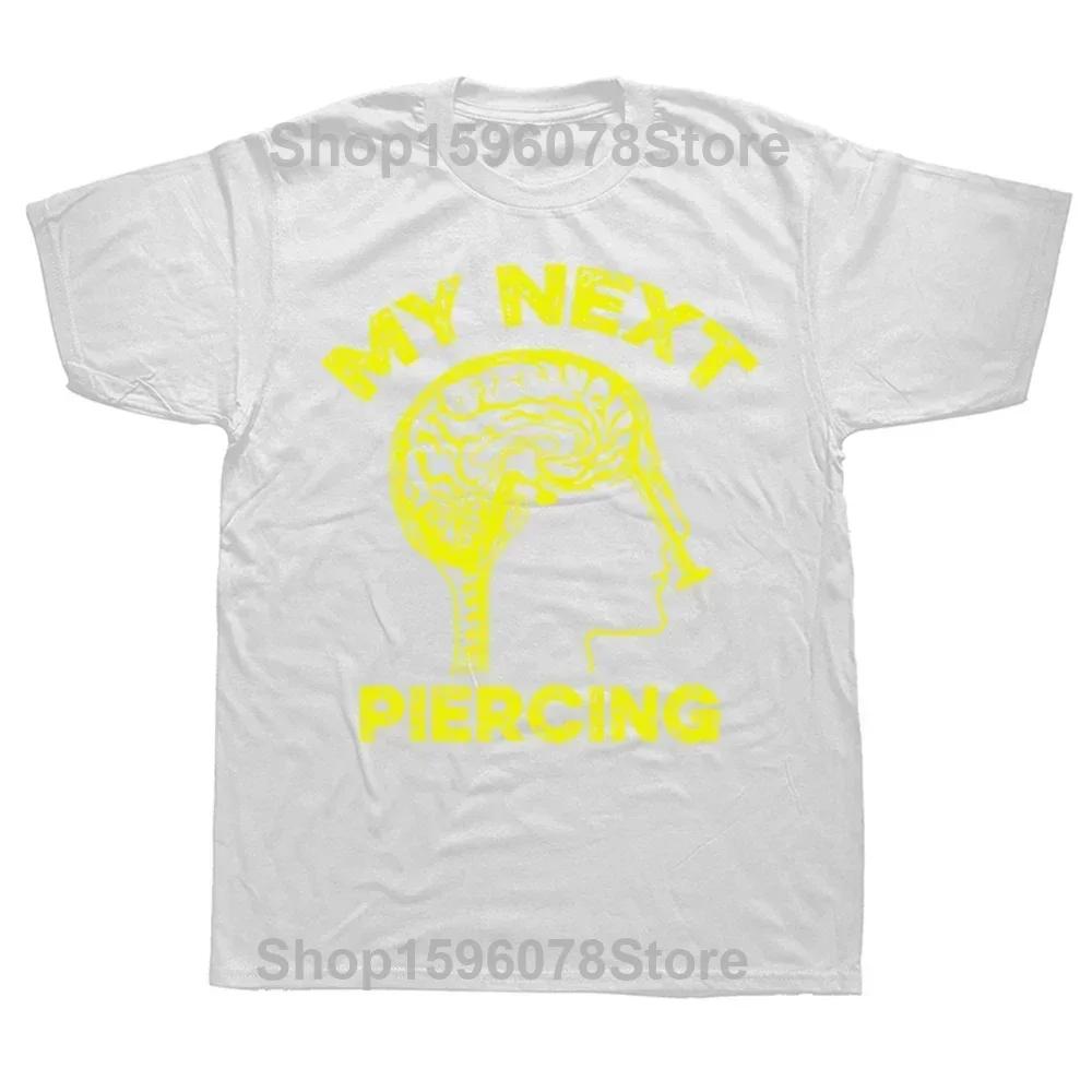 Ask Me About My Lobotomy T Shirt Funny Meme Joke Y2k Short Sleeve O-neck Unisex 100% Cotton T-shirts EU Size